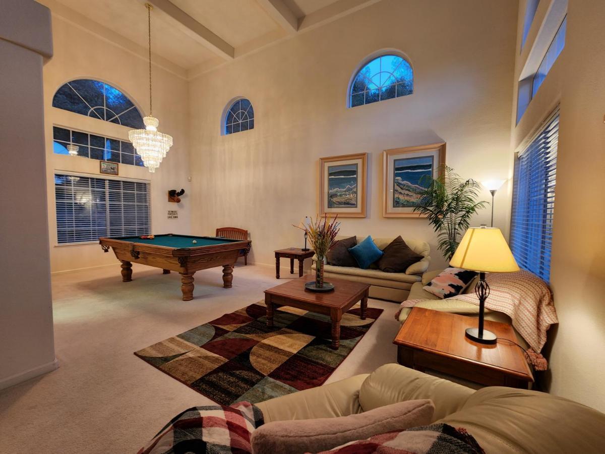 Mountain Majesty With Hot Tub, Pool Table, Generator, Ev Hookup Villa Oakhurst Luaran gambar